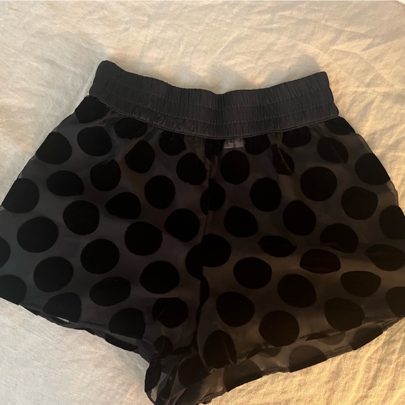 Victoria secret silk sheer with velvet patches pajamas - Picture 3 of 7